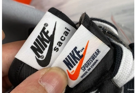 White Anthracite Black LD Sacai BV0073-001 Nike Waffle 0719